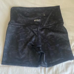 Echt leopard avant shorts